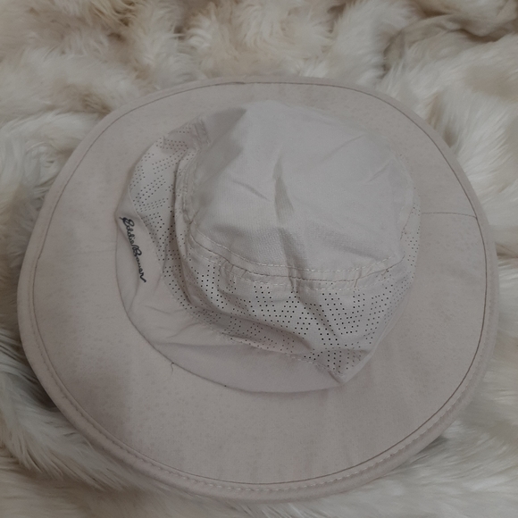 Eddie Bauer Beige Free Shade Hat Sz Sm 